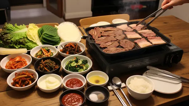 Membuat Korean BBQ di Rumah