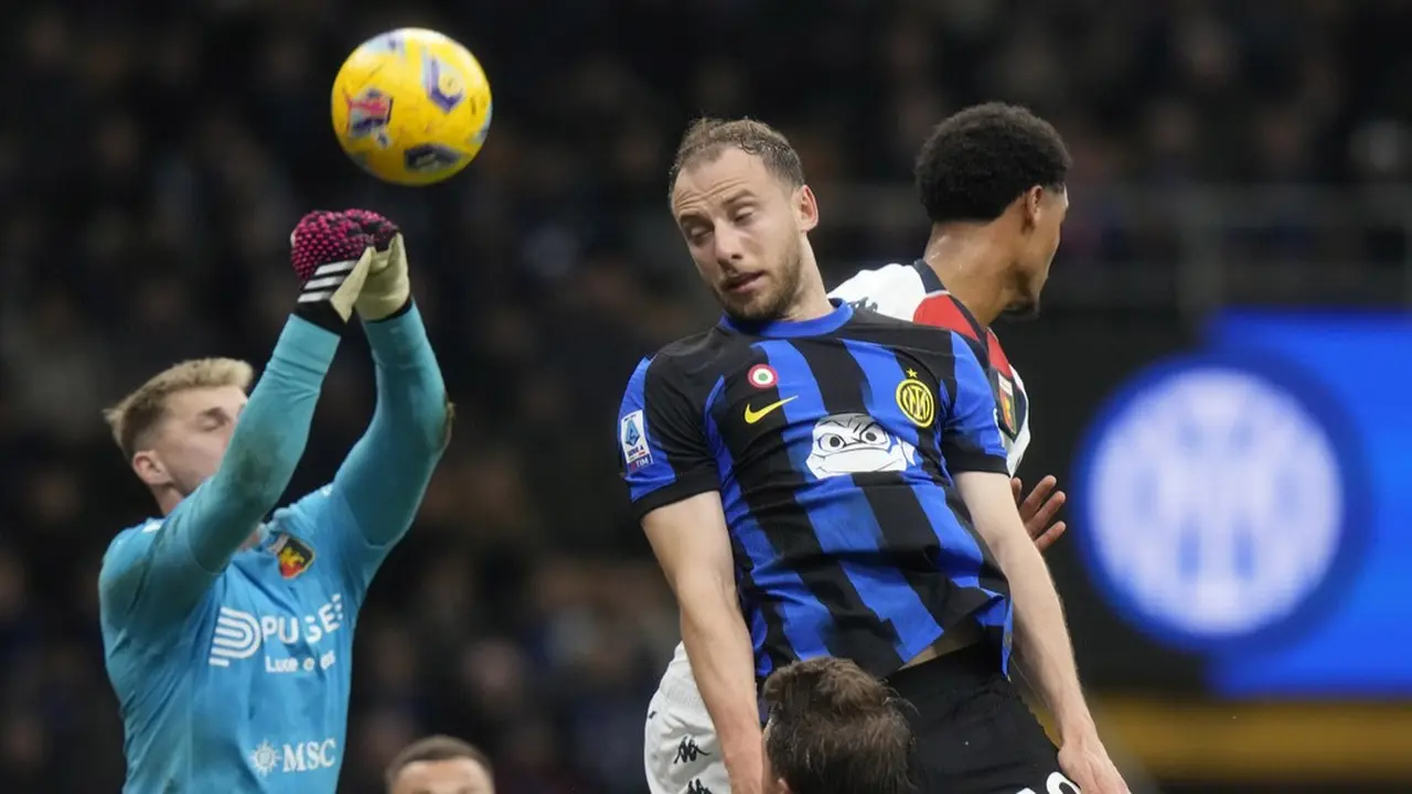 Foto: Melihat Permainan Cantik Inter Milan saat Menjinakkan Genoa, Nerazzurri Kukuh di Puncak Klasemen Liga Italia