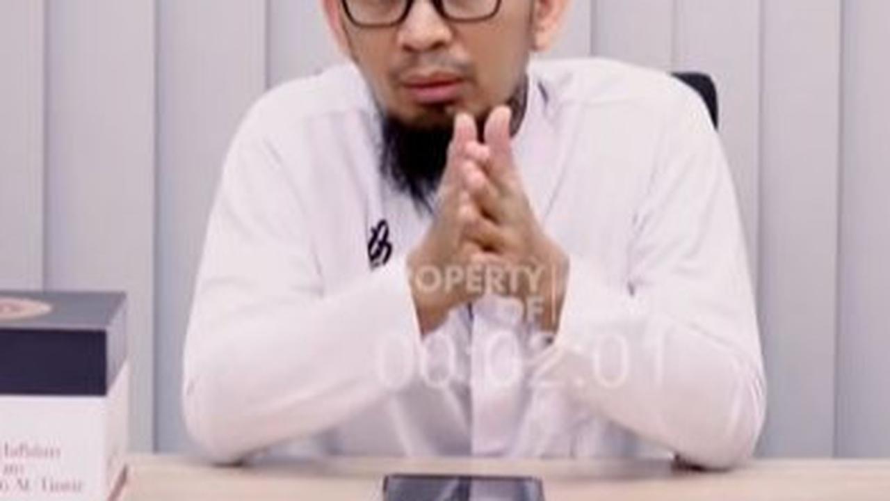 Ustadz Adi Hidayat Ungkap Bahayanya Amalan yang Tidak Diawali dengan Basmalah