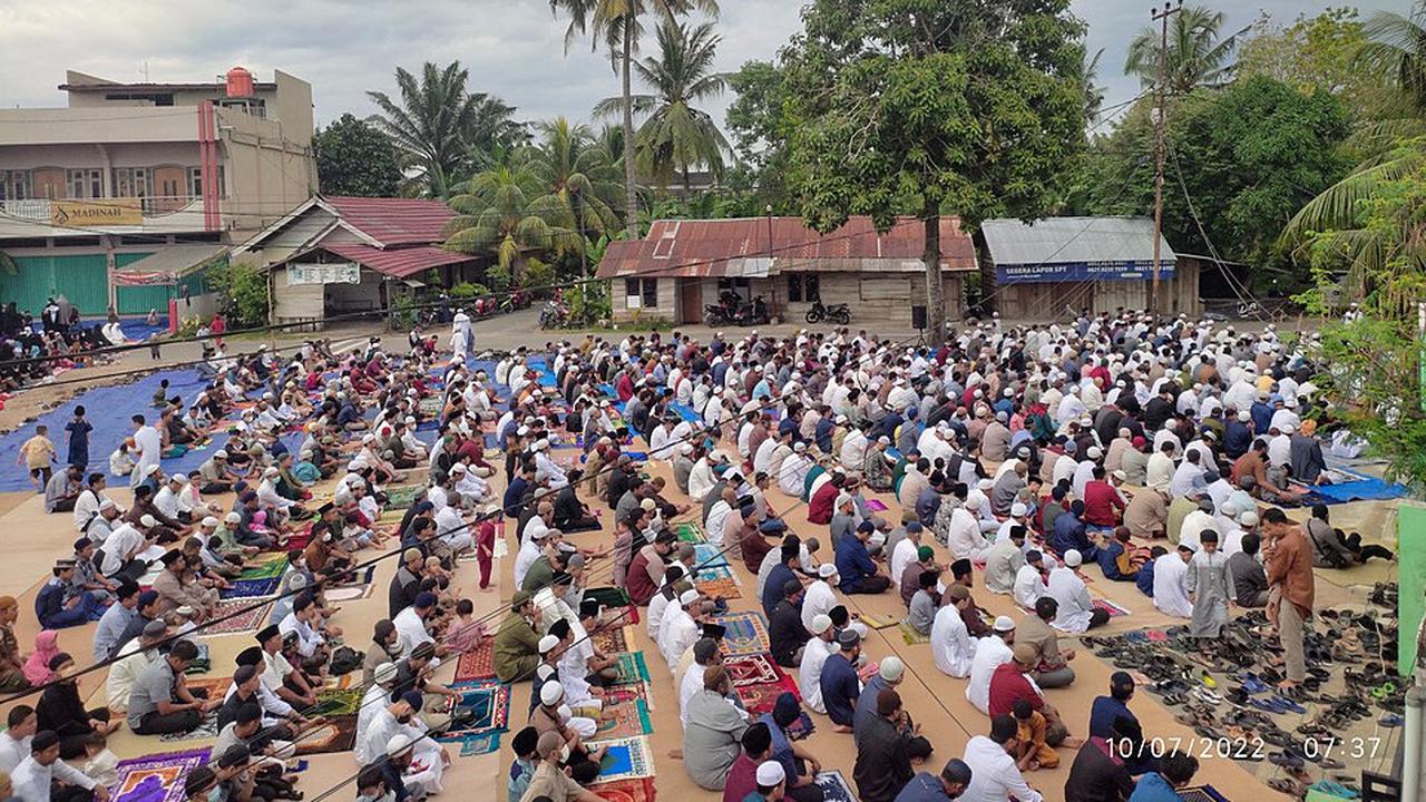 Ilustrasi Sholat Idul Adha