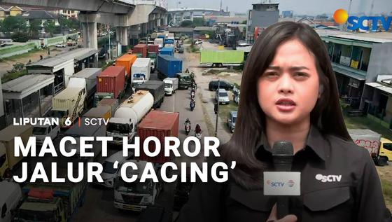 Macet Horor Jalur "Cacing"