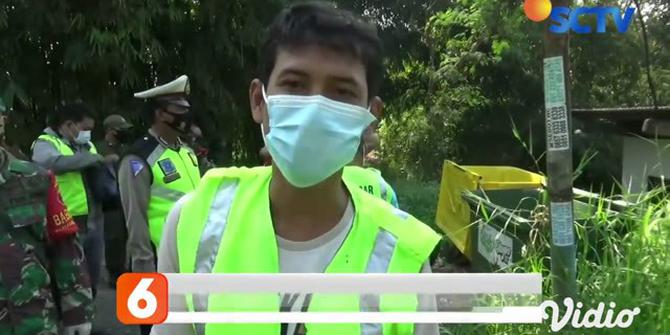 VIDEO: Tak Pakai Masker, Puluhan Pengendara Jalani Sanksi Kerja Sosial