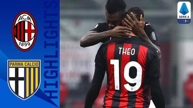 Berita video highlights laga pekan ke-11 Liga Italia 2020/2021 antara AC Milan melawan Parma yang berakhir dengan skor 2-2, Senin (14/12/2020) dinihari WIB.