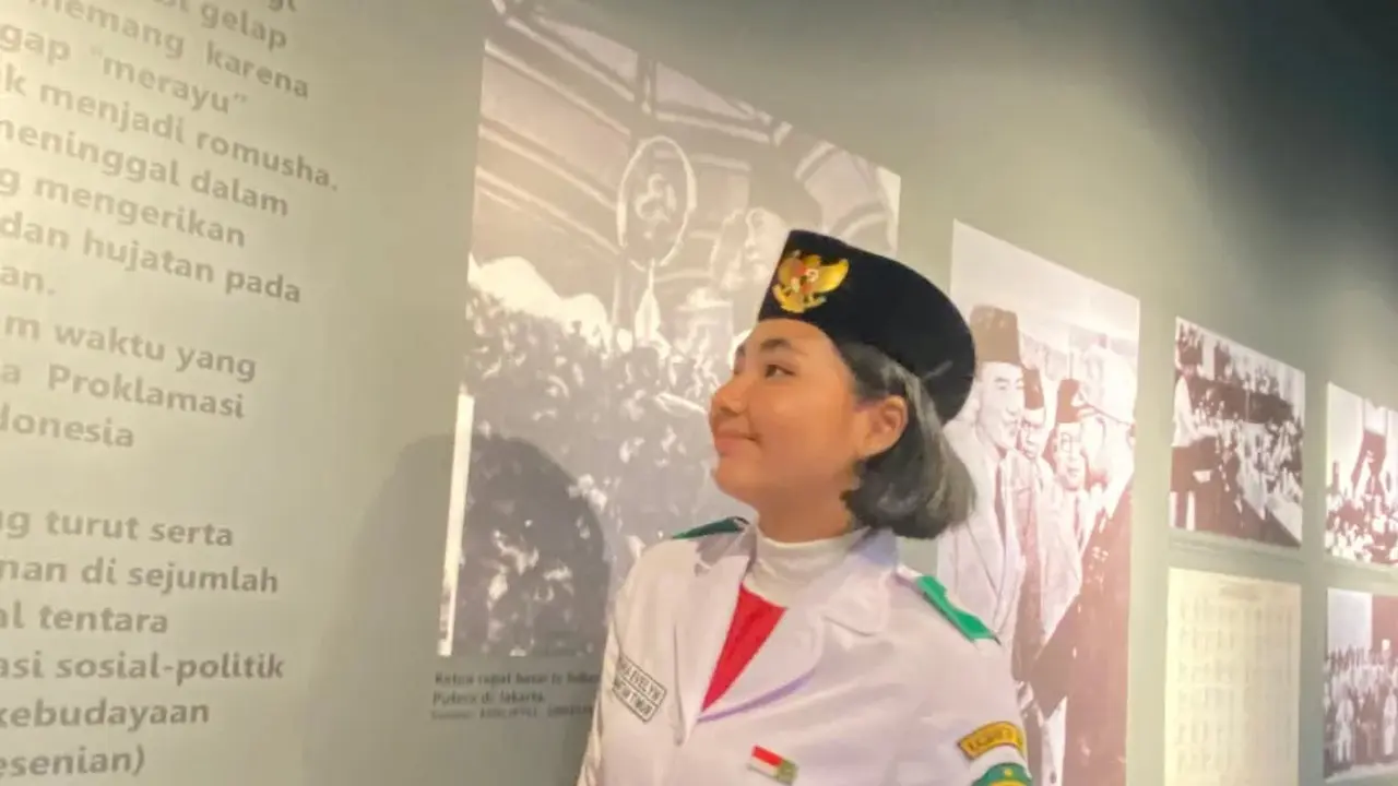 Potret Terbaru Livenia Evelyn, Pembawa Baki Upacara HUT RI 2024