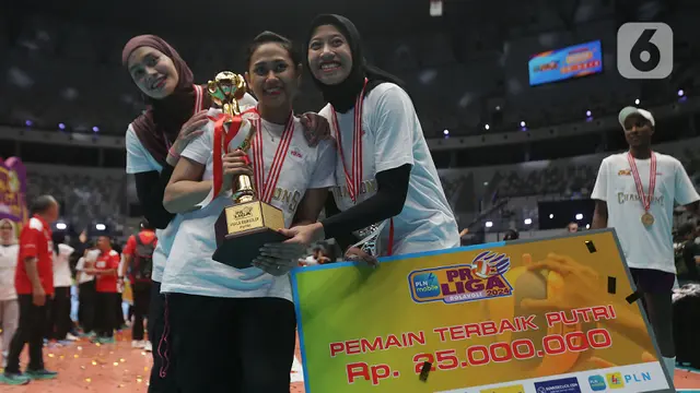 Megawati Dinobatkan Jadi Pemain Terbaik Putri Proliga 2024