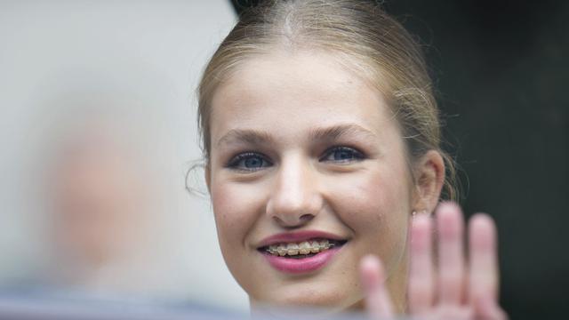 Putri Leonor dari Kerajaan Spanyol. (AP Photo/Manu Fernandez)