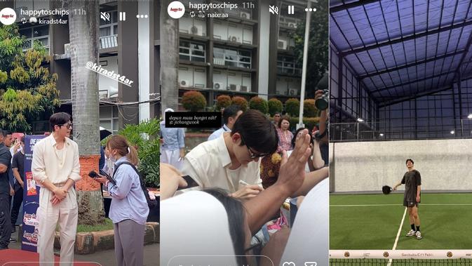 Aneka Gebrakan Ji Chang Wook Saat Kunjungi di Indonesia, Termasuk Main Padel dan Belusukan ke SMA