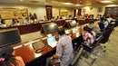Suasana media briefing Konferensi Asia Afrika (KAA) di Kantor Staf Kepresidenan, Jakarta, Jumat (20/3/). Gelaran Konferensi Tingkat Tinggi Asia Afrika akan dilaksanakan pada 19-24 April 2015 mendatang di Jakarta dan Bandung. (Liputan6.com/Faizal Fanani)