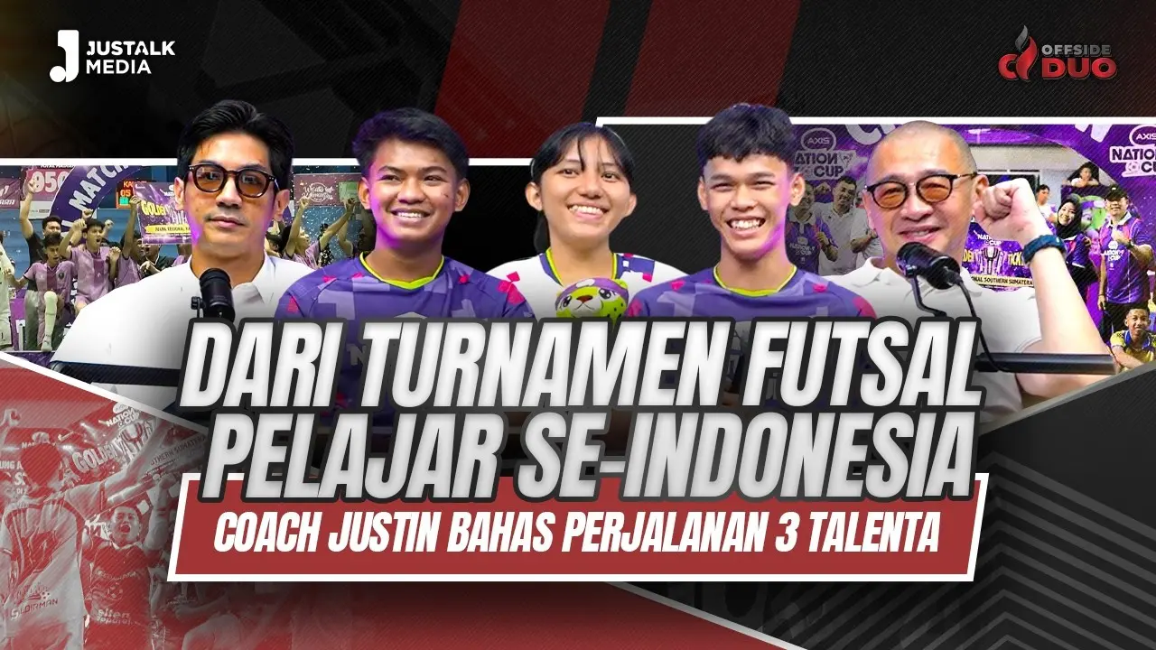 Coach Justin Soroti Mentalitas dan Disiplin 3 Player Ambassador AXIS Nation Cup 2026