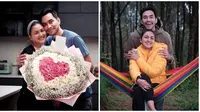 6 Potret Darius Sinathrya dan Donna Agnesia Rayakan Anniversary, Sederhana