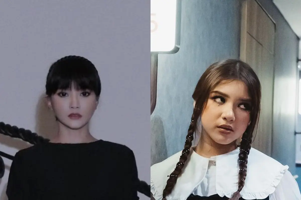 Beda Gaya 4 Seleb Tampil dengan Riasan Gothic ala Wednesday Addams, Sarwendah hingga Tiara Andini