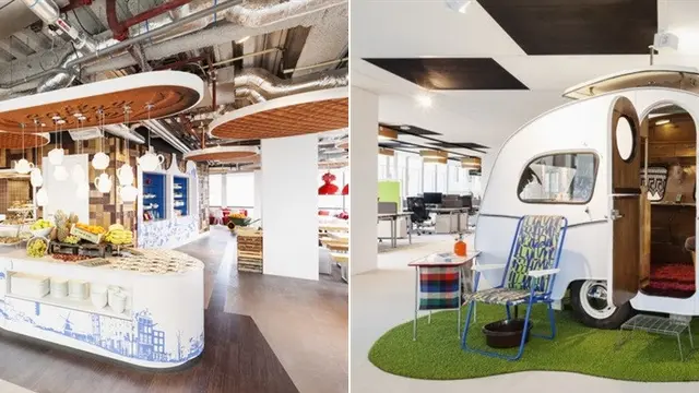 Google Office di Amsterdam, Belanda