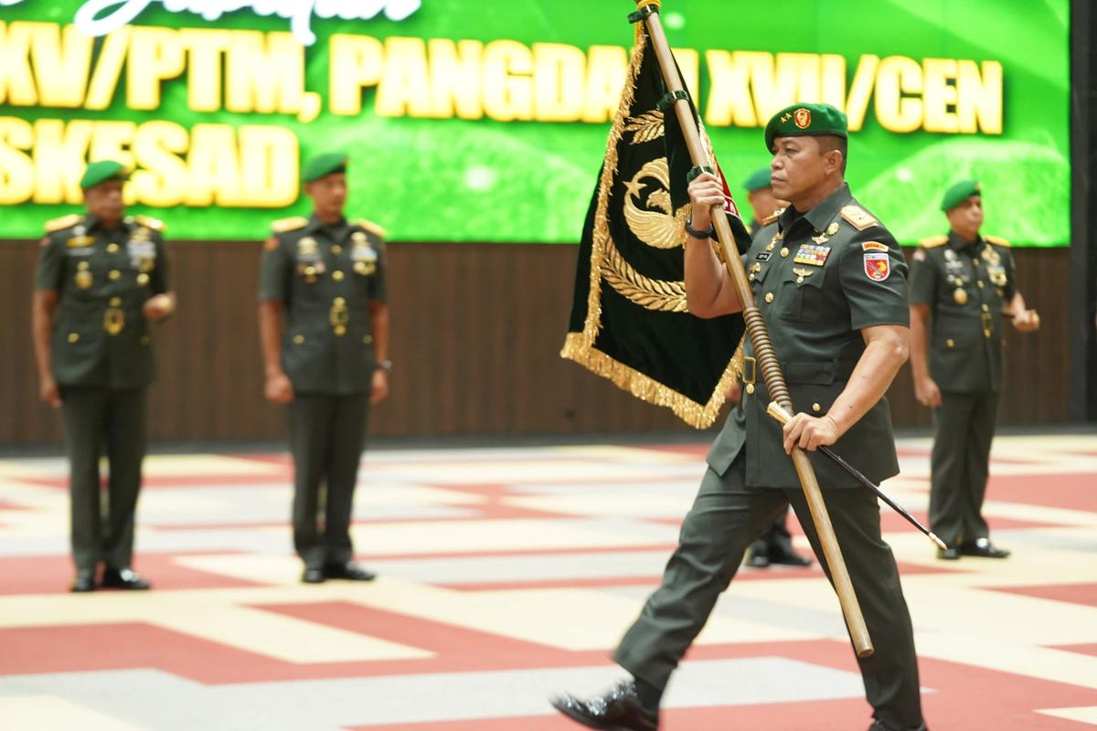 FOTO: TNI AD Rotasi Pangdam di Wilayah Strategis Termasuk Papua