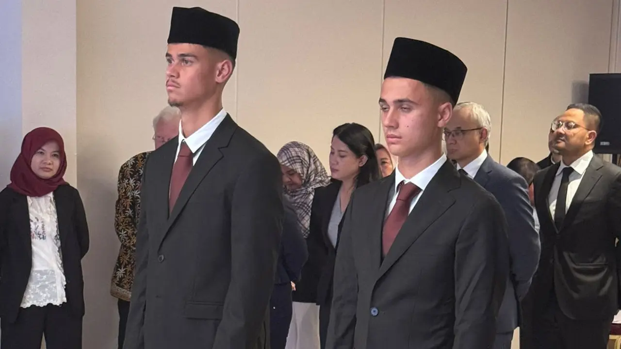 Mees Hilgers dan Eliano Reijnders sudah resmi menjadi WNI.