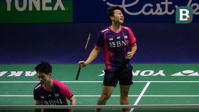 Foto: Mendung di Istora, 6 Wakil Indonesia Terhenti di Babak 16 Besar Indonesia Open 2022 termasuk Marcus Gideon/ Kevin Sanjaya