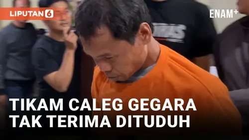 VIDEO: Tak Terima Dituduh Pungli, Pria di Banjarmasin Tikam Caleg