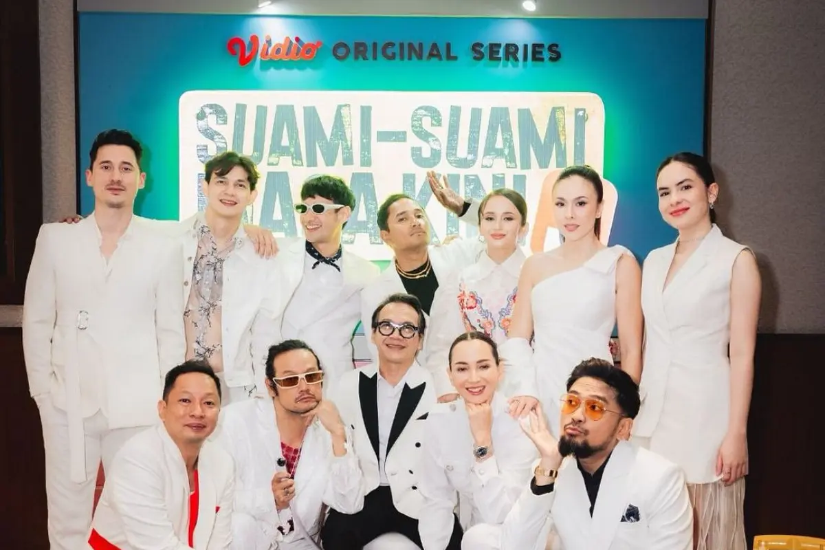 Press Conference Vidio Original Series 'Suami-Suami Masa Kini 3' XXI Senayan City (Instagram/@vidiooriginals)