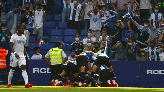 FOTO: Real Madrid Kalah dari Espanyol di La Liga