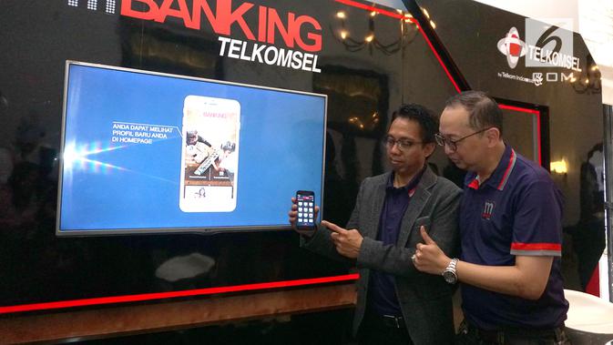 Peluncuran aplikasi mBanking Telkomsel. Liputan6.com/Dian Kurniawan
