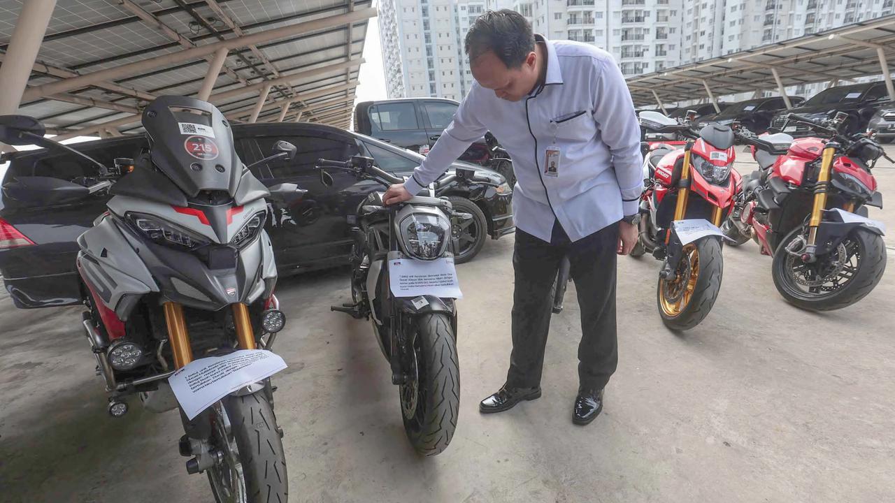 FOTO: Ducati MilikNoel  Masuk Daftar Lelang Aset Rampasan KPK