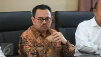 Menteri ESDM Sudirman Said saat memberikan keterangan pers di Kantor Kementerian ESDM, Jakarta. (Liputan6.com/Angga Yuniar)