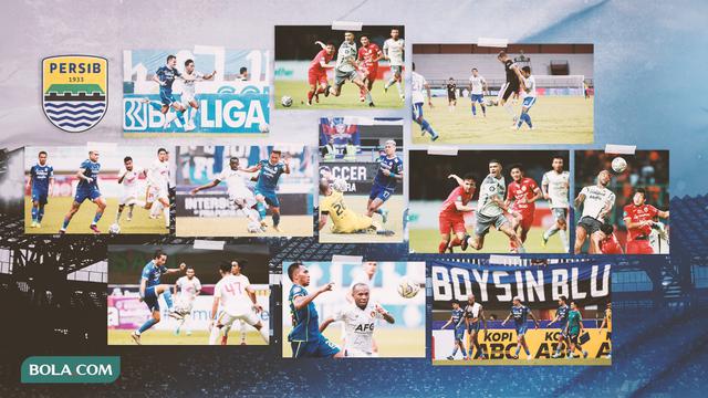 Liga 1 - Kolase Pertandingan Persib Bandung