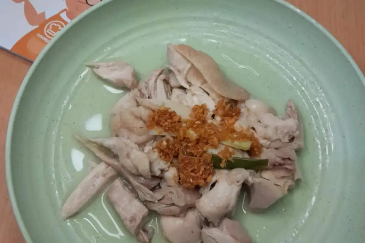 Ayam rebus jahe ala Chef Devina Hermawan