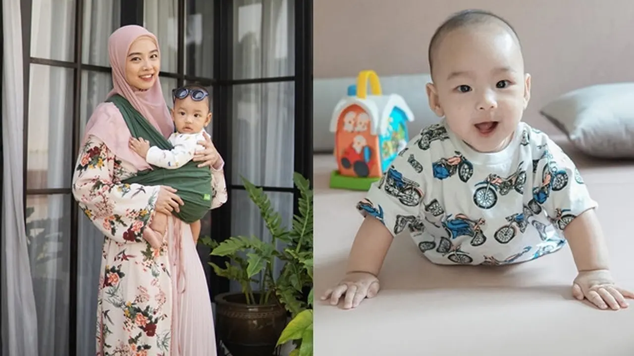 Berusia 7 Bulan, Ini 6 Potret Gemas Buah Hati Lindswell Kwok dan Achmad Hulaefi
