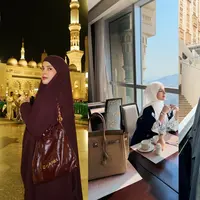 Tasya Farasya melewatkan pergantian tahun dengan melangsung ibadah Umroh. Penampilannya menjadi sorotan tersendiri lantaran wajahnya yang seperti warga lokal dan deretan tas branded yang dikenakannya [@tasyafarasya]