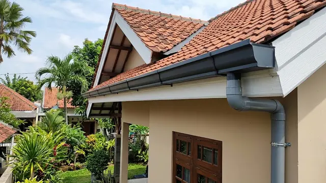 Model Talang Air Atap Rumah