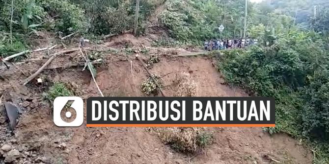 VIDEO: Wilayah Lebak Masih Terisolir, Polisi Kerahkan Helikopter