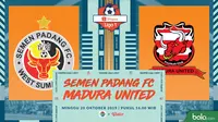 Shopee Liga 1 - Semen Padang FC Vs Madura United (Bola.com/Adreanus Titus)