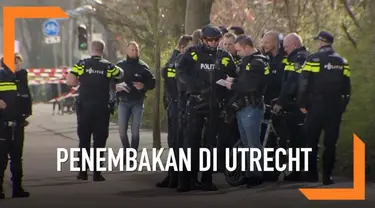 Kepolisian Belanda telah menangkap pria yang melakukan penembakan di Utrecth.
