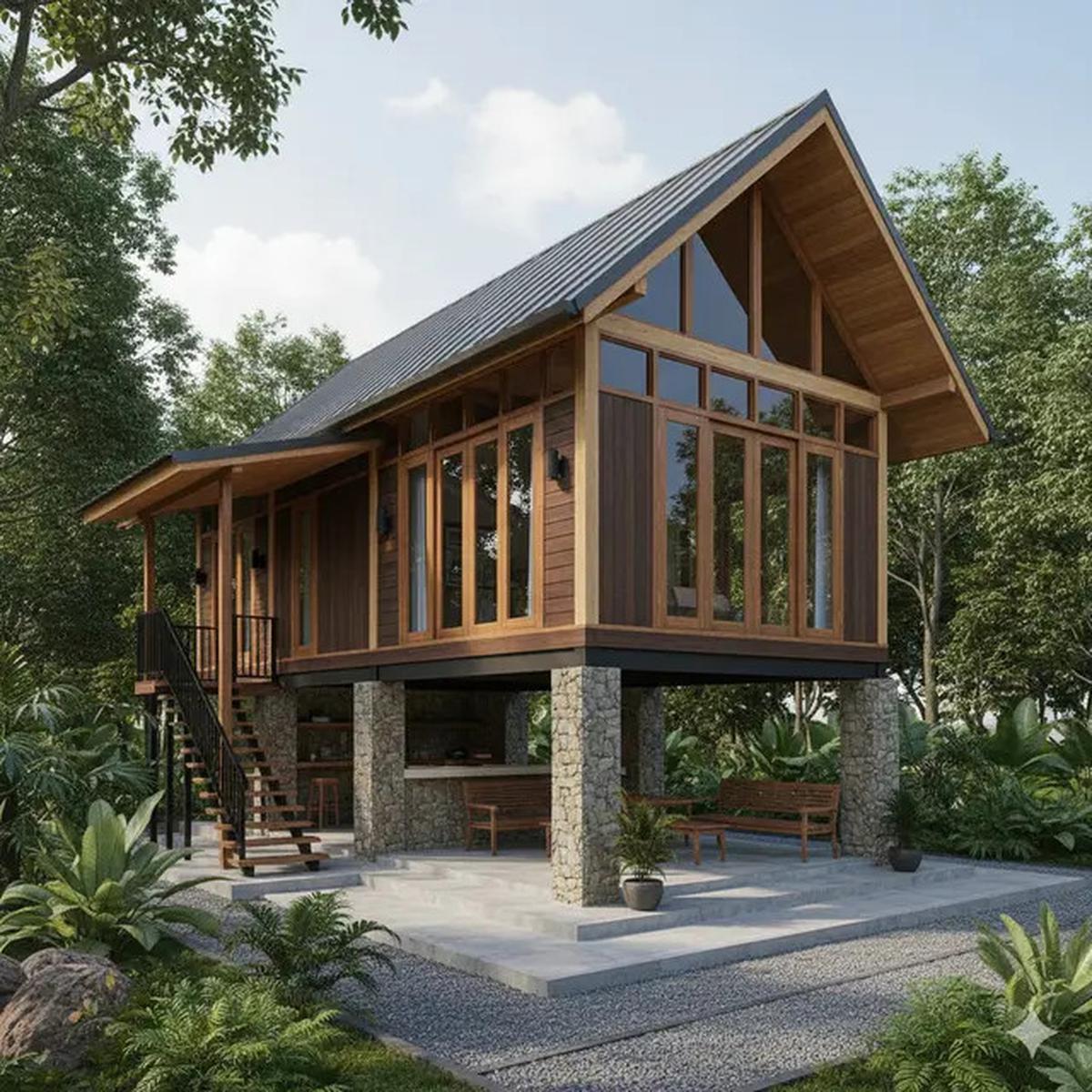 8 Model Rumah Sederhana di Kampung yang Elegan, Inspirasi Hunian Idaman