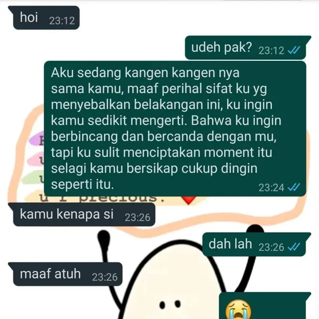 6 Balasan saat Pacar Bilang Kangen Pakai Bahasa Puitis Ini Bikin Senyum