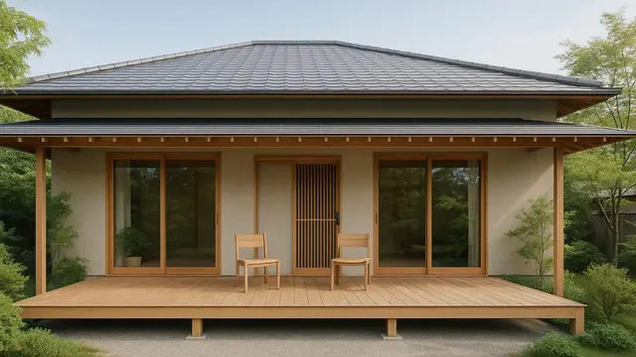 7 Desain Rumah Minimalis Gaya Jepang Modern 1 Lantai 2025, Simpel dan Menenangkan