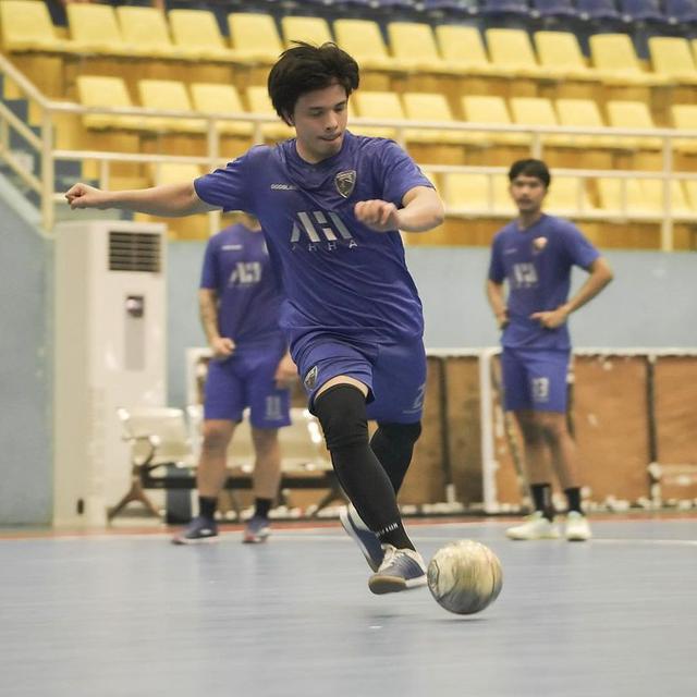 Atta Halilintar bersama timnya, Pendekar United.