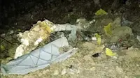 Pesawat TNI AU jatuh di Blora, Jawa Tengah. (Foto: Liputan6.com/Istimewa)