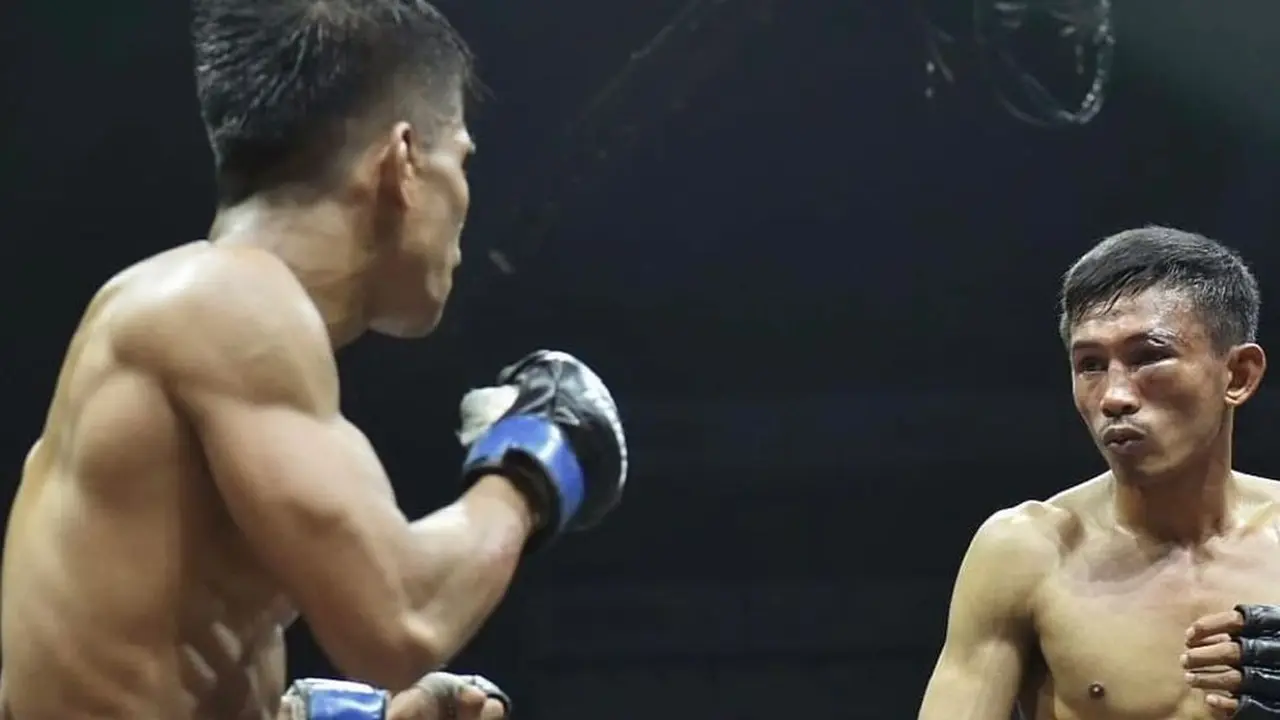 Atlet MMA asal Indonesia, Lipin Sitorus.