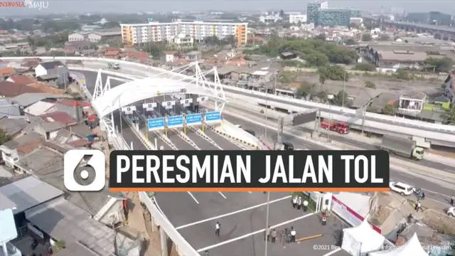 Presiden Joko Widodo meresmikan enam ruas tol dalam kota Jakarta Senin (23/8) pagi. Ruas tol dalam kota yang diresmikan merupakan segmen Kelapa Gading - Pulo Gebang.