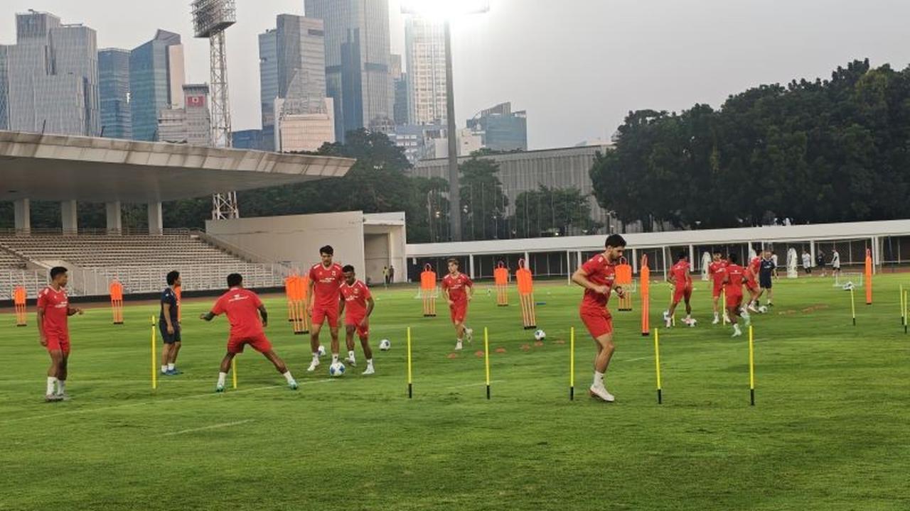 Timnas Indonesia Intensif Latihan Hadapi Mozambik, Justin Hubner Menepi Akibat Cedera