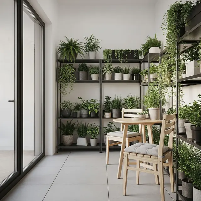 Teras Rumah Sempit Hanya 2x3 Meter Tetap Instagramable dan Fungsional