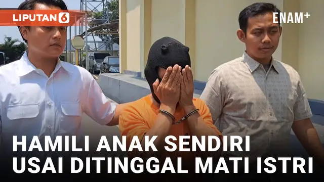 VIDEO: Ditinggal Mati Istri, Ayah di Mojokerto Tega Hamili Anak Kandung
