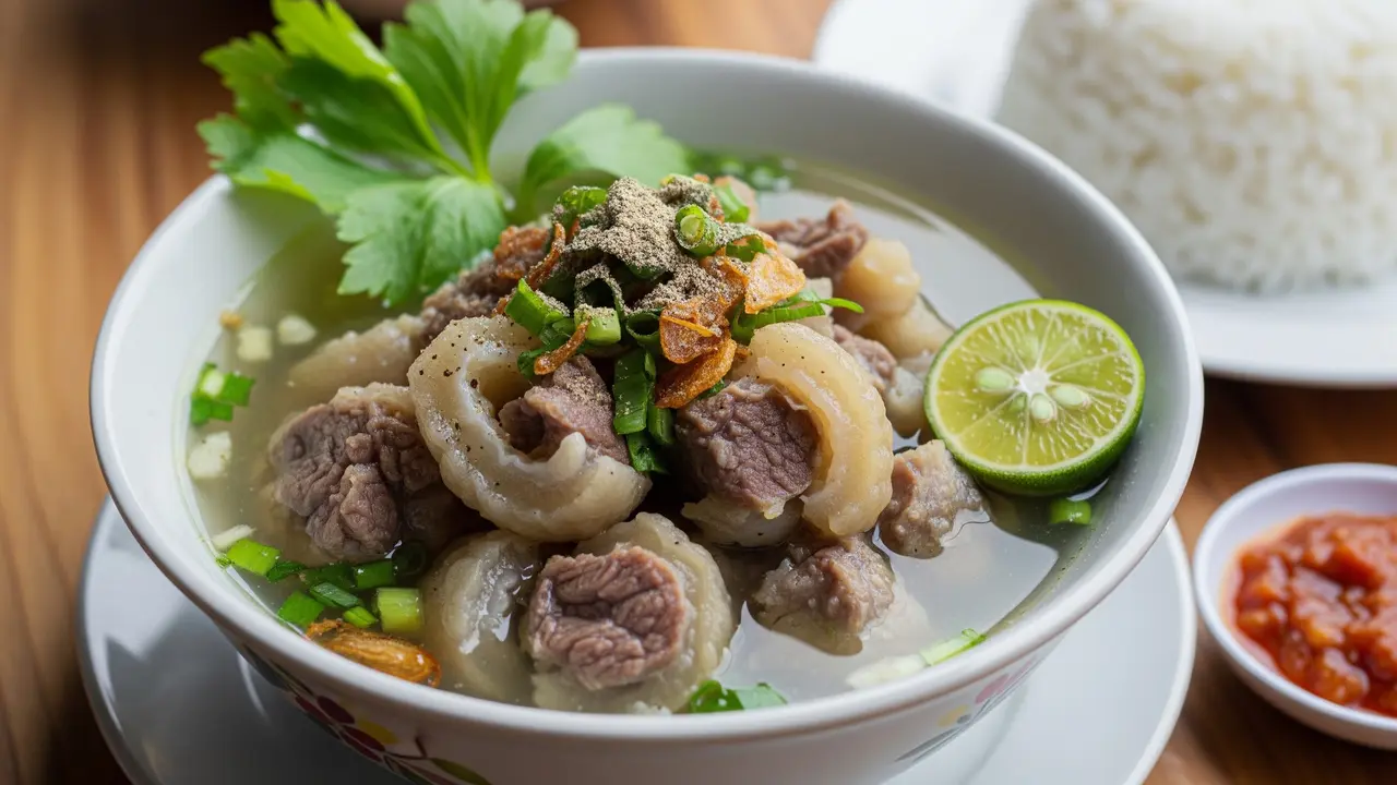 Cara Membuat Soto Kikil Bening