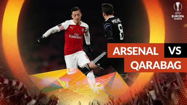 Berita video statistik Arsenal vs Qarabag pada matchday ke-6 Liga Europa 2018-2019.