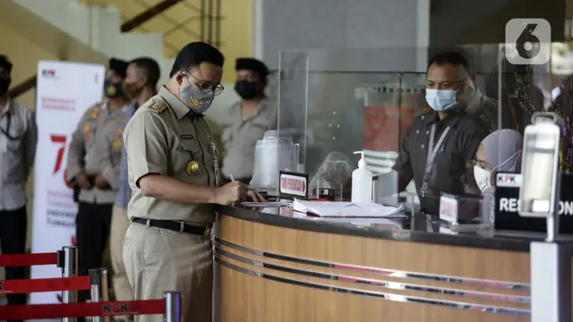 FOTO: Anies Baswedan Penuhi Panggilan KPK