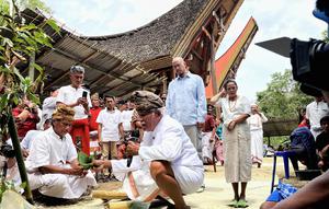 Pandji Pragiwaksono Jalani Peradilan Adat Toraja. (istimewa)