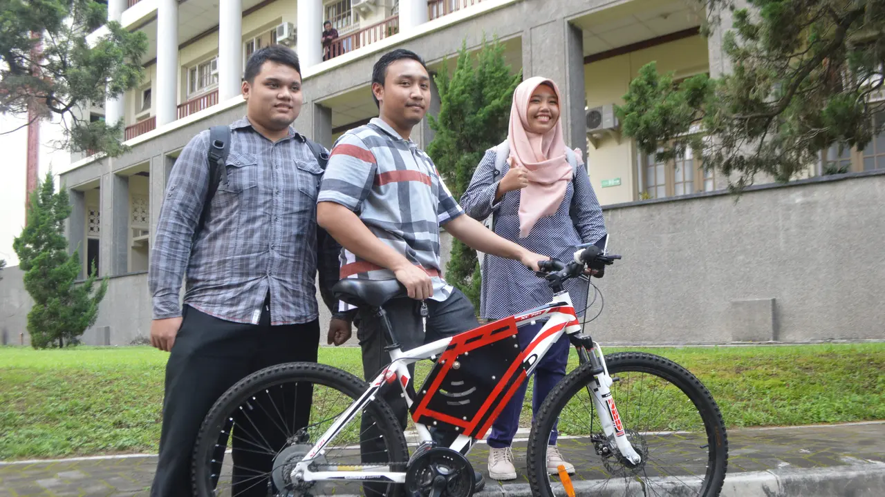 Tompel Si Sepeda Matic Tanpa Listrik Van Jogja