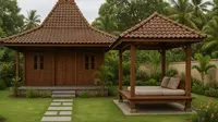 8 Gambar Rumah 6x9 di Desa dengan Atap Joglo, Hunian yang Tetap Sejuk tanpa AC