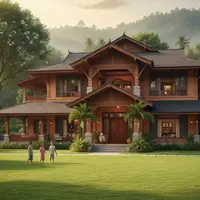 Ilustrasi Desain Rumah/Gemini AI